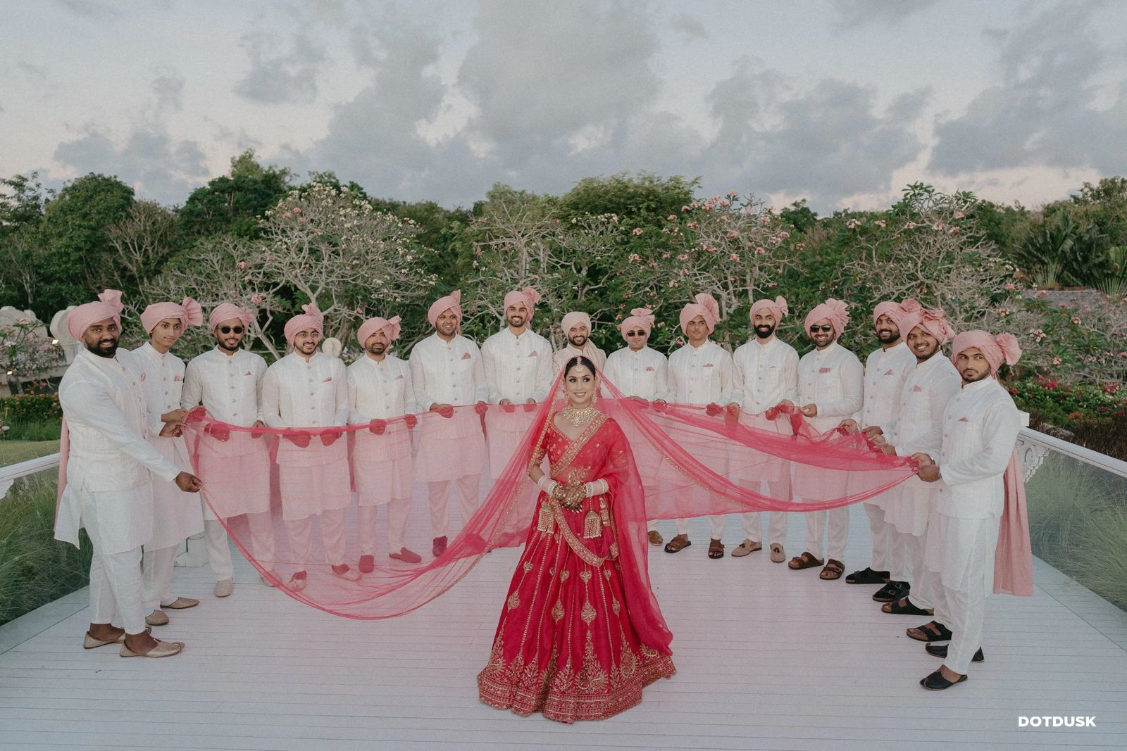 Bride Photoshoot with His brothers